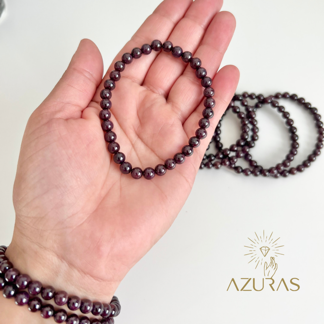 Granat Armband