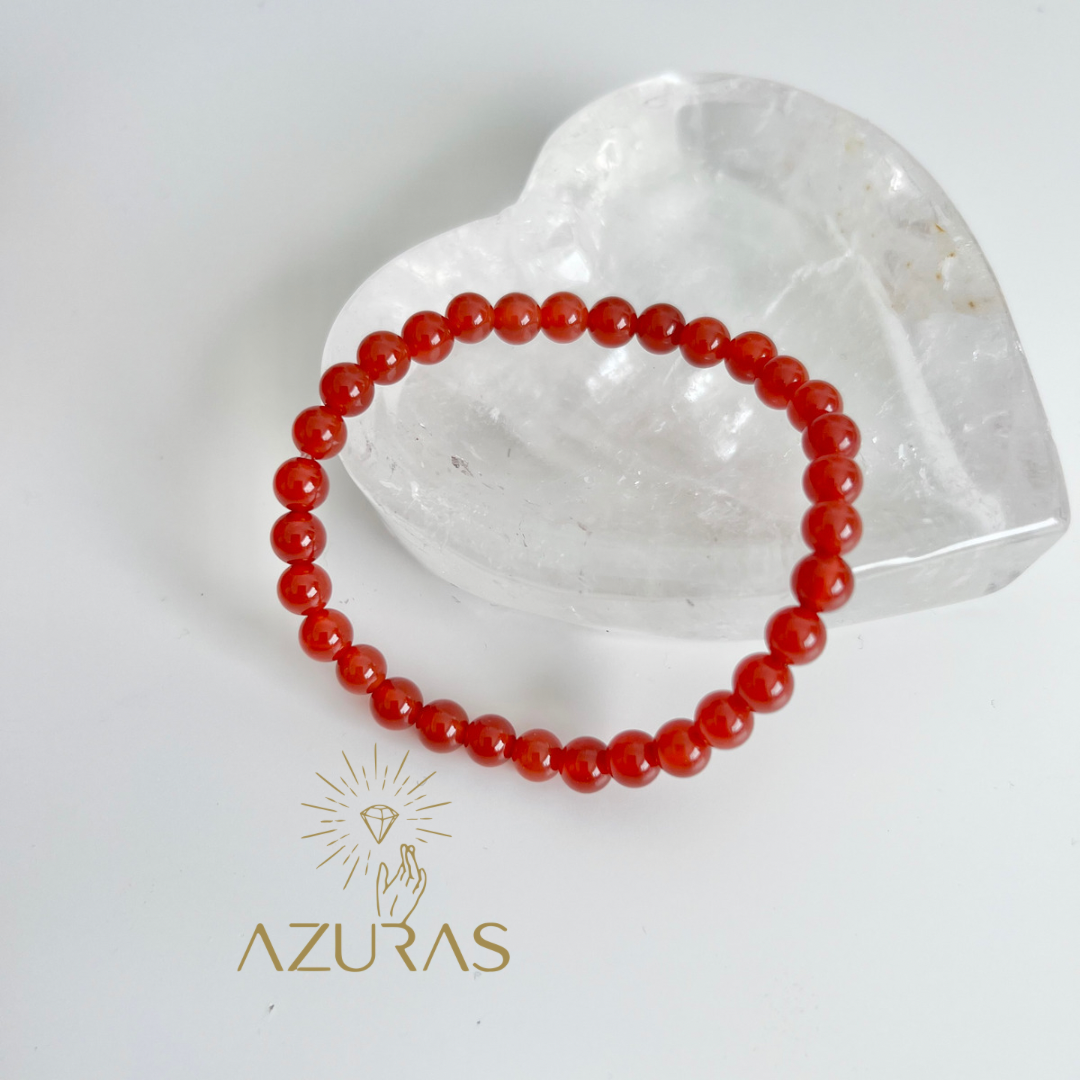 Karneol Armband (Achat beh.)