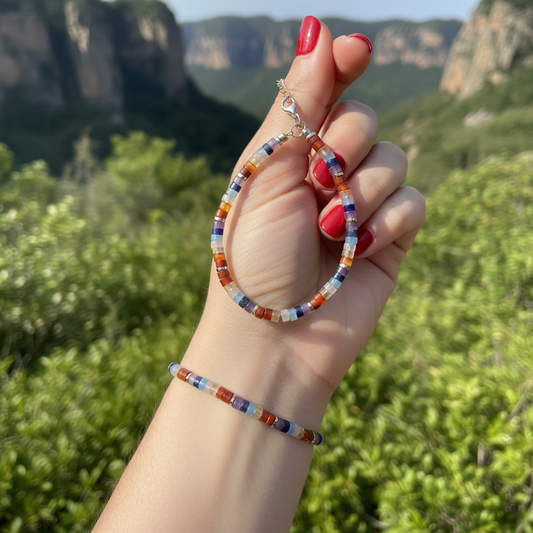 Sieben - Chakra - Armband Modell Elegant