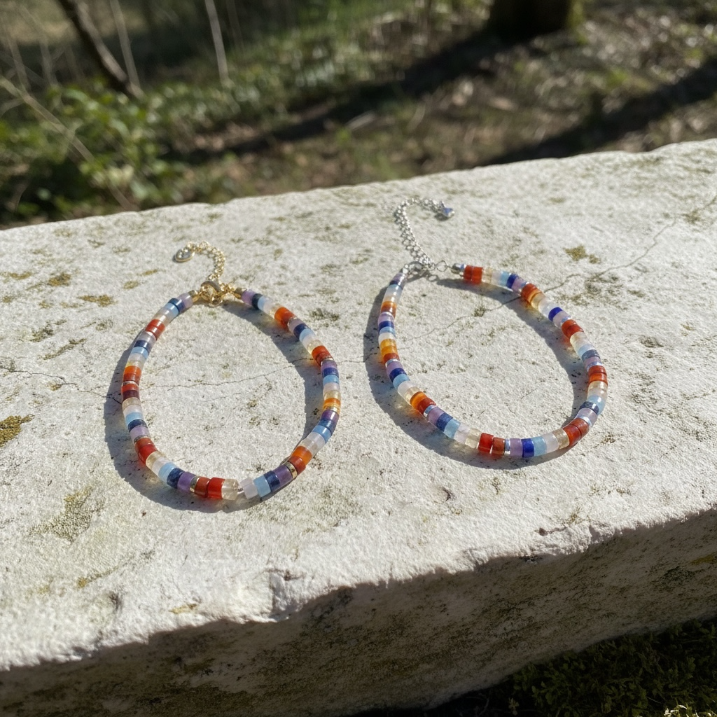 Sieben - Chakra - Armband Modell Elegant