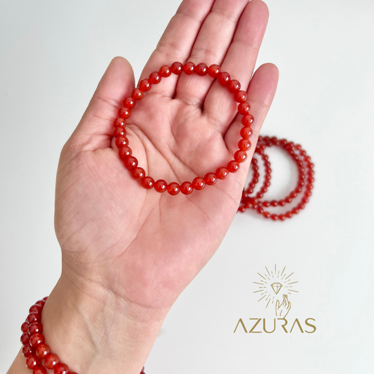 Karneol Armband (Achat beh.)