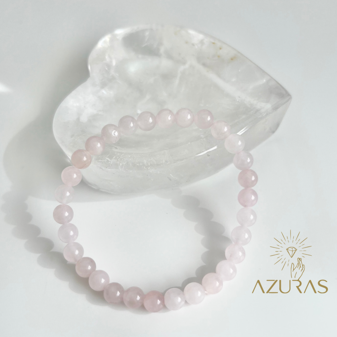 Rosenquarz Armband (beh.)