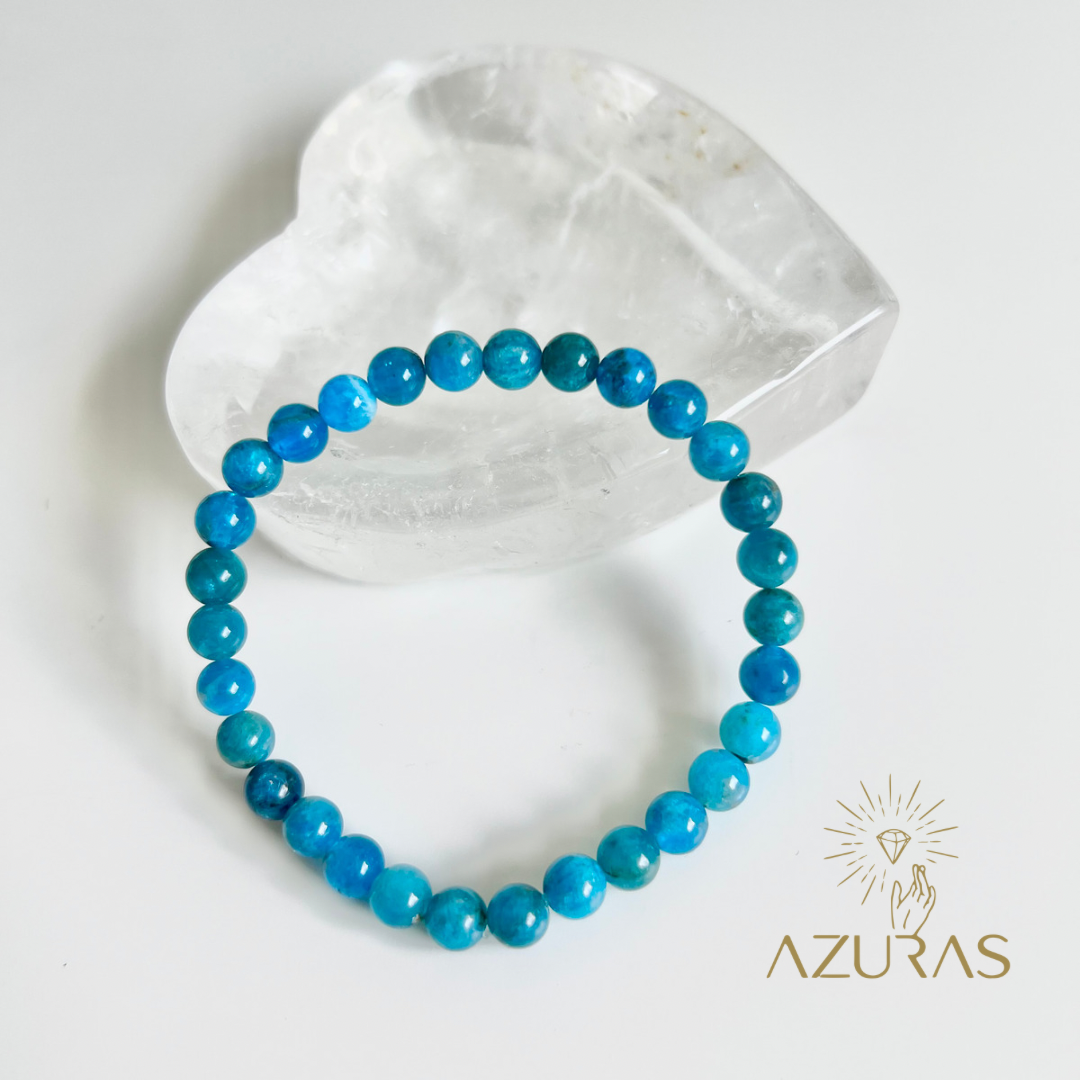 Apatit Blau  (beh.) Armband