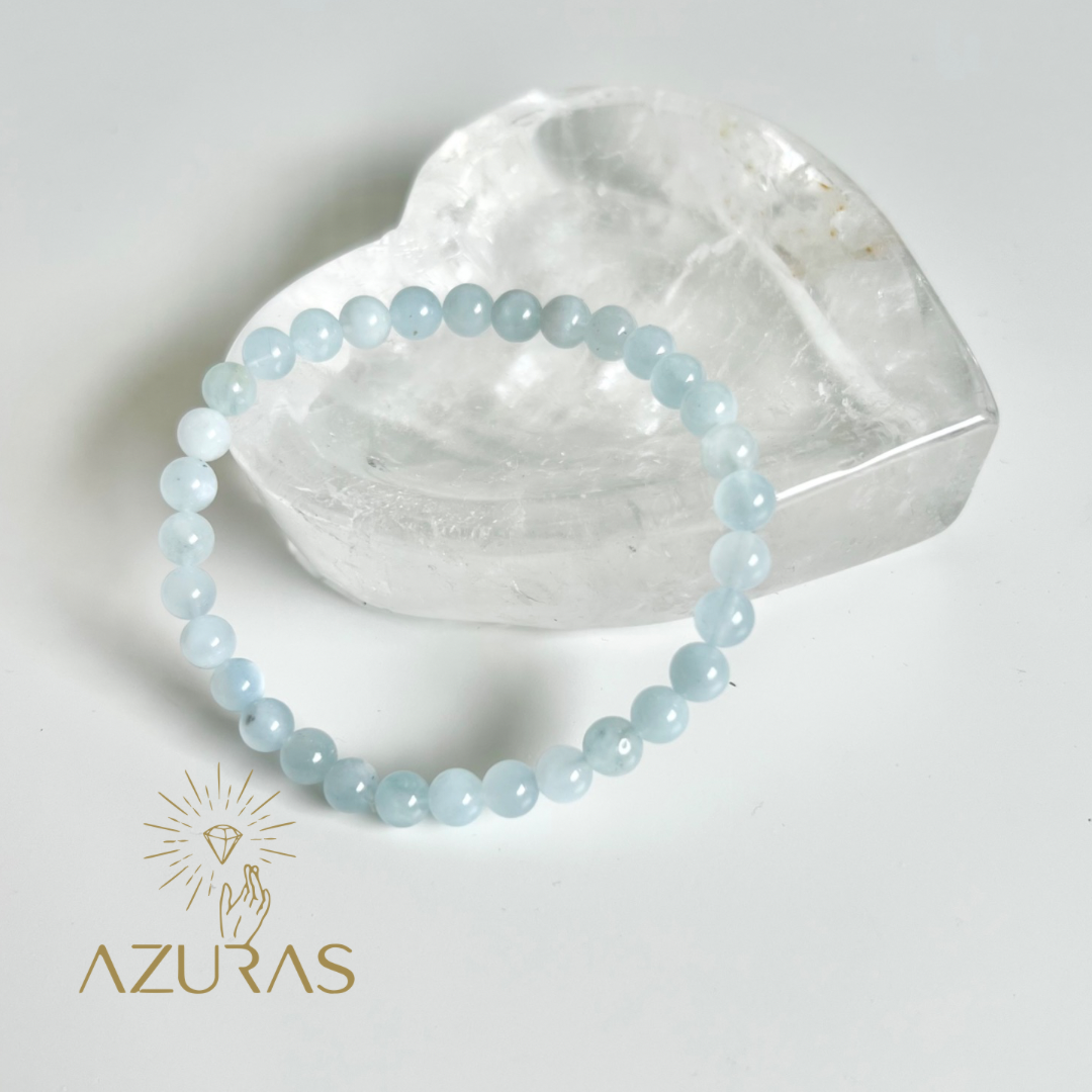 Aquamarin Armband (Beryll Varität)