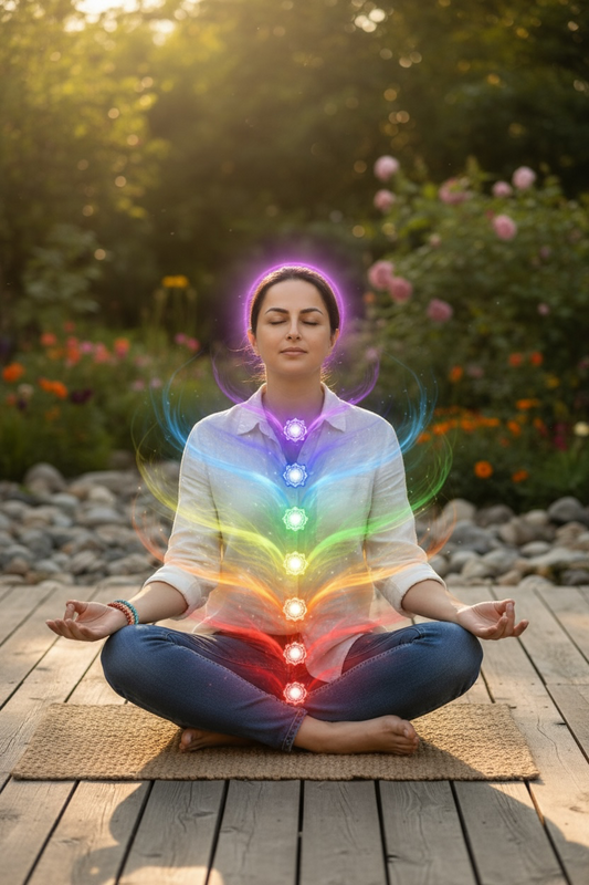 Chakra-Harmonie & Aura-Glanz – Deine spirituelle Fernbegleitung für innere Balance