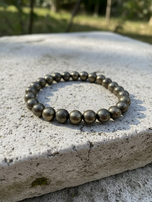 Pyrit-Armband - Dein funkelnder Begleiter für Fokus & Fülle
