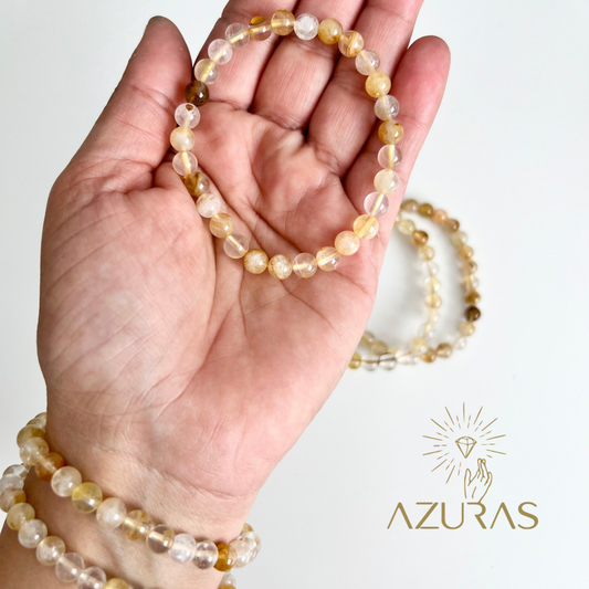 Limonit-Quarz Armband
